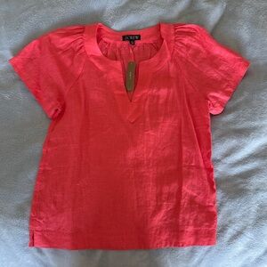 J. Crew Linen Top